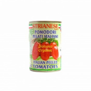 アルマテラ ストリアネーゼ有機トマト缶 ホール 400g(4号缶) 48缶