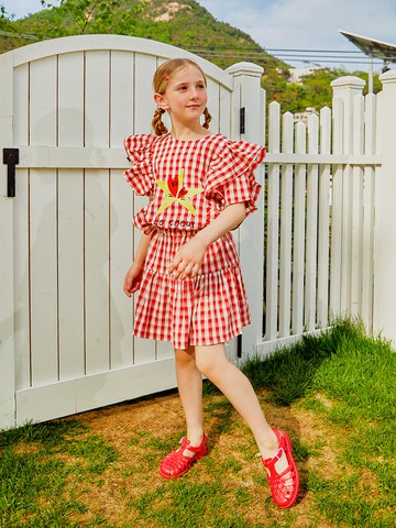 Heart Star Stripe Kids Summer Shorts