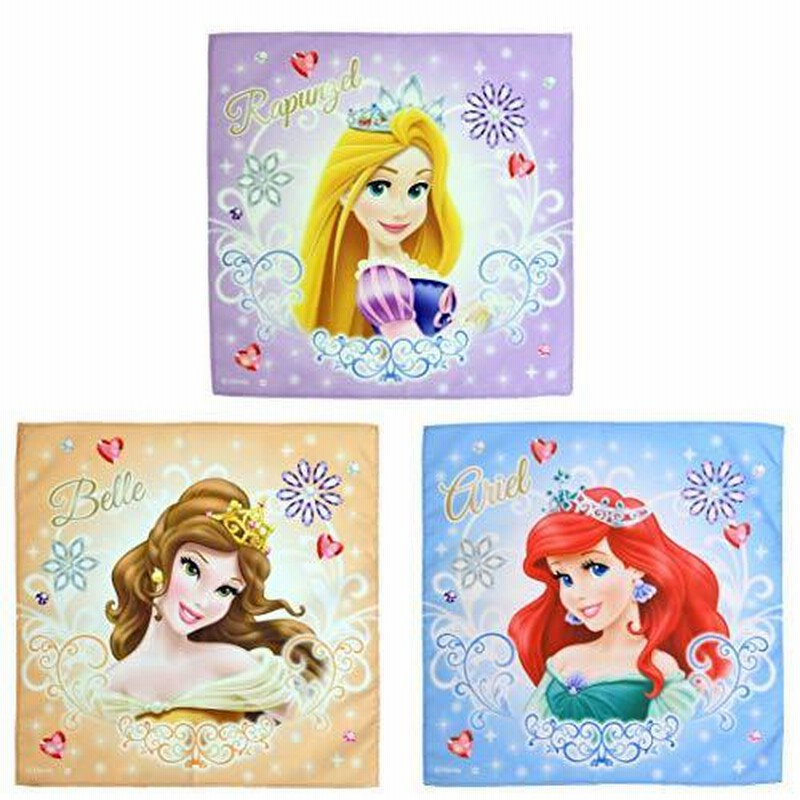 安い買い ディズニープリンセス ミニタオル5枚組 ラプンツェル＊ベル＊アリエル ディズニー ベビー・キッズ | hollyshorts.com