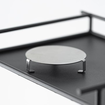 草木祠不銹鋼壺承蓋置創意茶墊壺置干泡臺墊茶托杯墊壺承茶墊茶道