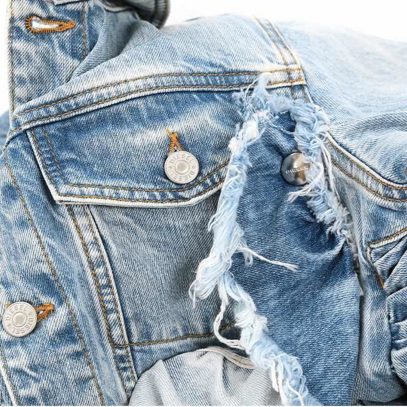 ディーゼル DIESEL デニムジャケット レディース ヴィンテージ