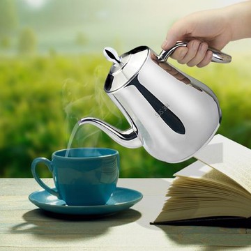 304不銹鋼歐式精致冷熱壺 冷水壺餐廳茶水壺 家用精工涼水壺 扎壺