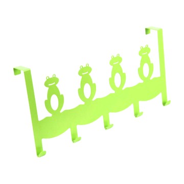 Wisdom 崴絲頓 造型門後鉤 五鉤  青蛙  1個