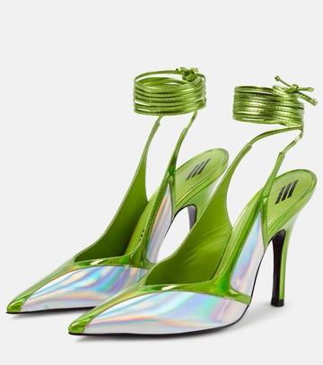 The Attico Venus leather pumps