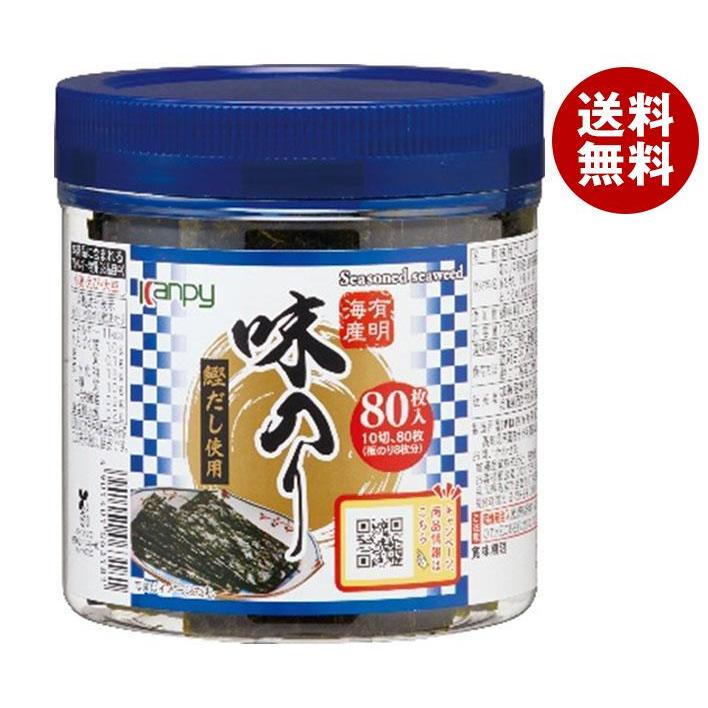 カンピー 有明海産卓上味のり 10切80枚×12個入×(2ケース)｜ 送料無料