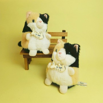 三花貓ECO填充玩偶-莎莉 12cm