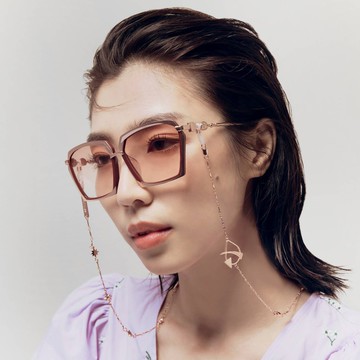 【快速出貨】G.R.A.N.D 墨鏡和 STAR玫瑰金吊鍊 優惠組合價