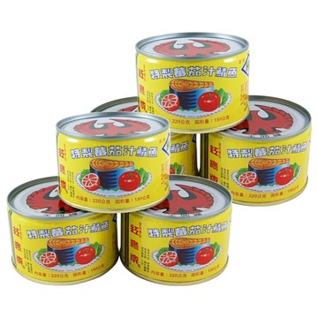 紅鷹牌 特製蕃茄汁鯖魚罐頭  220g  6罐