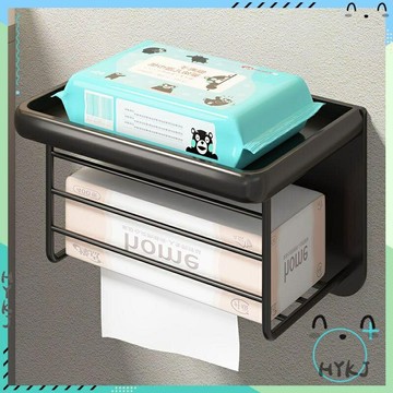 ??現貨+預購熱賣款 ??附發票 全新衛生間紙巾盒 置物架 壁掛式廁所抽紙盒 浴室架 免打孔廁紙架 家用捲紙架 多功能壁掛架
