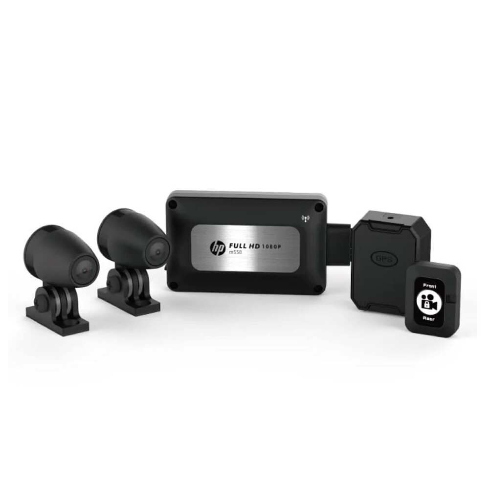 歐達數位hp 惠普m550 + gps 機車行車紀錄器 (贈32g)