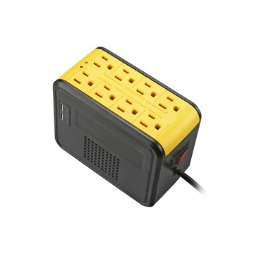 IDEAL 1000VA 穩壓器含USB充電埠 PSCU-1000-晶漾黃