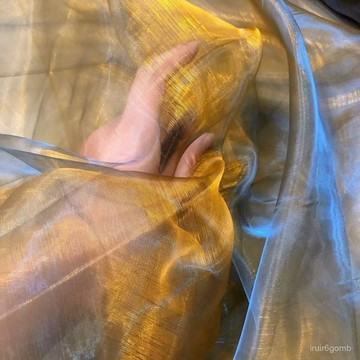 ✨桃園有貨✨夢幻漸變絲光歐根紗學生設計師Cos古風創意麵料穀美攝影DIY紗布料 VDXS