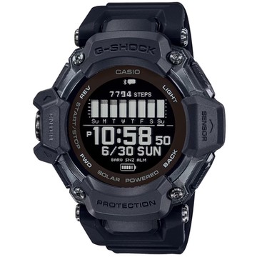 CASIO 卡西歐 G-SHOCK 太陽能x藍牙連線 多元運動腕錶 聖誕節 禮物 送禮 52.6mm / GBD-H2000-1B