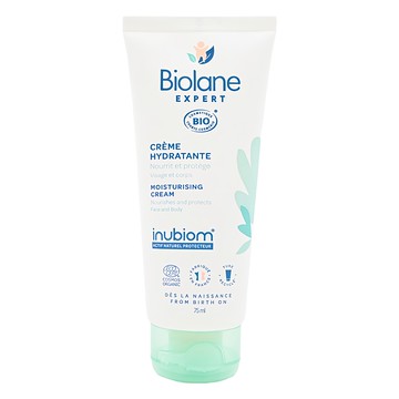 Biolane 法貝兒 專研益菌生有機修護霜  長效保濕 滋潤修護 舒緩乾癢 修護肌膚  75ml  1條