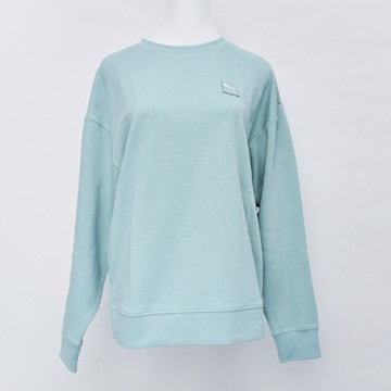 Puma ESS Elevated 女款 藍色 歐規 圓領 大學T 運動 休閒 長袖 68501767