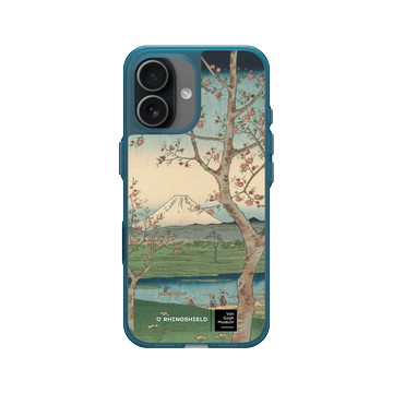 iPhone 17 Clear (相機按鈕) 夜幕藍 - Van Gogh Museum - 富士山三十六景 - 武蔵越かや在