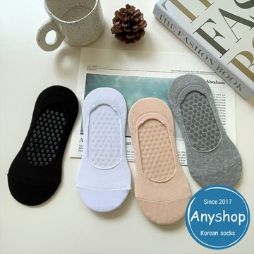 Anyshop韓國襪 皮拉提斯足底止滑隱形襪 娃娃鞋襪 隱形襪 皮拉提斯 防滑襪 瑜伽襪 止滑襪 淺口襪N1003