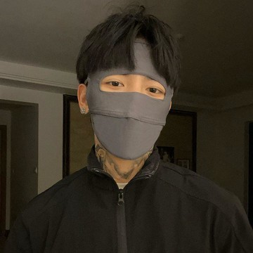 YOG-2026新款防曬面罩男士防紫外線遮陽全臉基尼韓版全臉面罩冰絲夏季