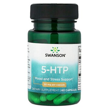 Swanson, 5-HTP，50 毫克，60 粒膠囊