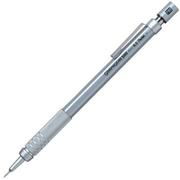 日本Pentel飛龍製圖自動鉛筆GraphGear 500系列繪圖筆(0.3mm PG513/0.4mm PG514/0.5mm PG515/0.7mm PG517/0.9mm PG519)