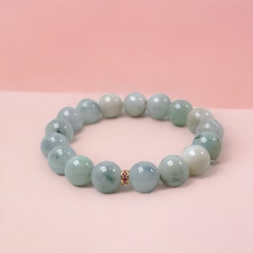 飄花翡翠手珠手鍊 | 天然緬甸玉A貨翡翠 | 送禮