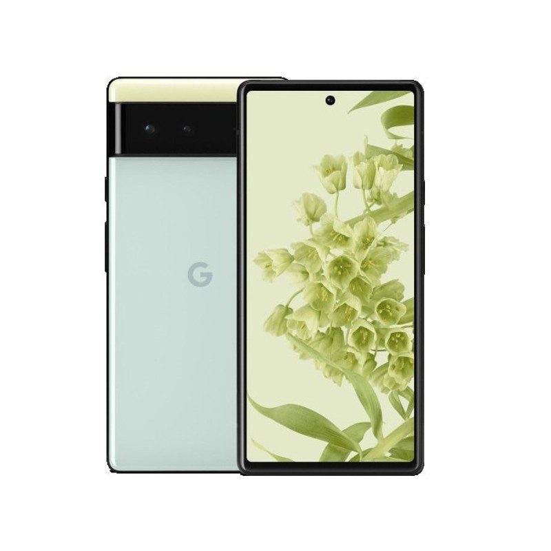 セイモバイル☆国内SIMフリーGoogle Pixel 6 128GB [Sorta Seafoam