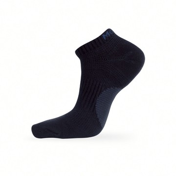 FootSpa輕護足弓透氣運動船襪-素面 - M丈