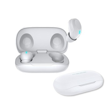 MEES 邁斯 T6 Max TWS V5.3 HIFI高音質 IPX6防水降噪真無線藍牙耳機(雪霜白)