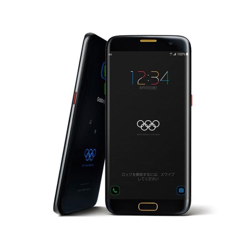 新品 未使用品 白ロム」simフリー SAMSUNG Galaxy S7 edge Olympic Games Edition SCV33 ※赤ロム 保証[au simロック解除済み」[サムスン /Samsung] | LINEブランドカタログ