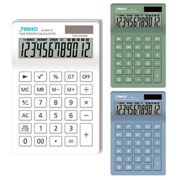 本月精選 【史代新文具】京禾JINHO JH-2891-12 12位元計算機 (三色可選)