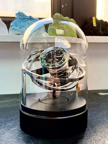 生日禮物/360機械錶自動上鏈轉錶瓶/機械錶瓶/防磁/機械