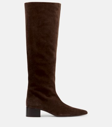 Khaite Andee suede knee-high boots