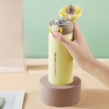 物生物保溫杯女孩316不銹鋼小學生兒童水杯上學專用杯子小巧水壺