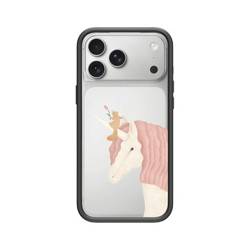 iPhone 17 Pro Max Mod NX -邊框背蓋組合 (相機按鈕) 黑 - 欣蒂小姐 Miss Cyndi - 妳