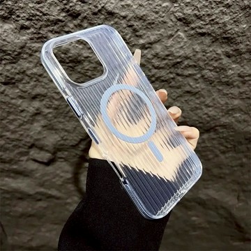 Magsafe 磁吸殼 簡約 防摔 透明殼 手機殼 iPhone 16 pro max i15 14 13 12