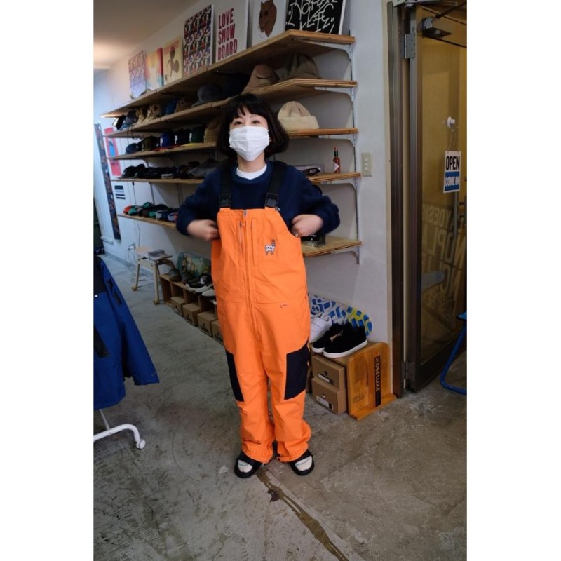 KM4K 送料無料 21-22 PARADICE BIB PANTS WEAR ビブ パンツ