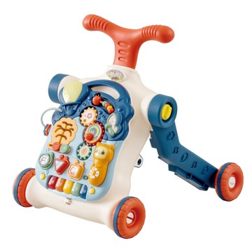 CHIAO FU 巧福 5合1多功能學步車 CF-B02(寶寶多功能學習桌/音樂手推車/益智學步車/增重防側翻)