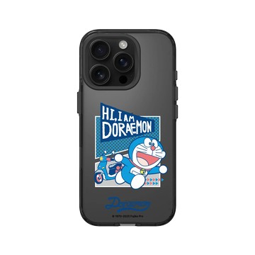 iPhone 16 Pro Clear (相機按鈕) 酷墨灰 - 哆啦A夢 Doraemon - 兜風趣