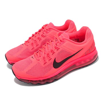 休閒鞋 Air Max 2013 男鞋 桃紅 氣墊 緩衝 厚底 運動鞋 HF3660-600