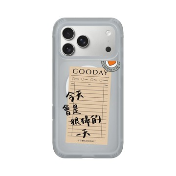 iPhone 17 Pro Max AirX 流變灰 - 好日曆 GOODAY (星期安有限公司) - 好日子筆記(黑字款)