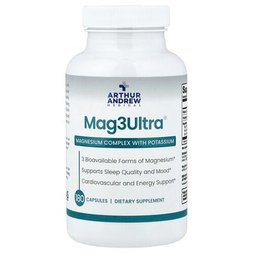 Arthur Andrew Medical, Mag3Ultra®，180 粒膠囊