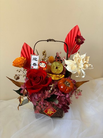 sueing_blossom 新年花禮桌花