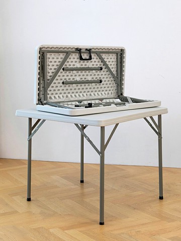 {可打統編 保固一年}折疊桌四方麻將桌家用簡易正方形餐桌戶外便攜小方桌烤火吃飯桌子