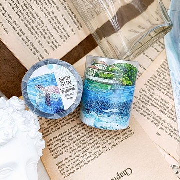 NO.058浮淺時間 Snorkeling Time / 紙膠帶 Masking Tape