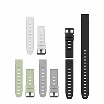 GARMIN QuickFit 26mm 矽膠錶帶