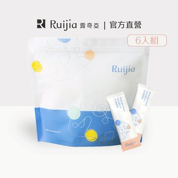 【Ruijia露奇亞】玫瑰萃取膠原蛋白粉補充袋6入組 西印度櫻桃 玫瑰多酚 美妍 維他命c nippi