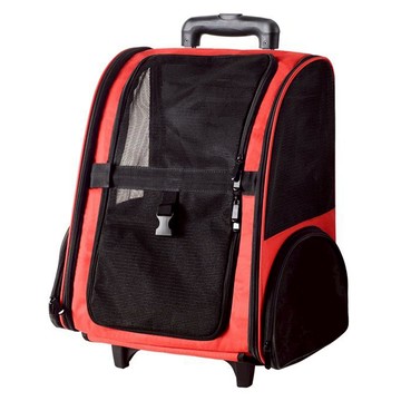 寵物夢工廠 多功能拉桿包  45 x 35 x 25cm  紅色  1個