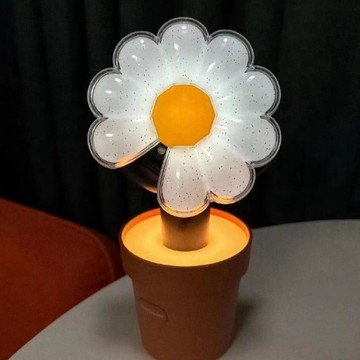 GD權志龍BIGBANG應援棒雛菊花盆底座應援燈手燈支架官方同款周邊 權志龍周邊 禮物 生日禮物生日禮物 交換禮物