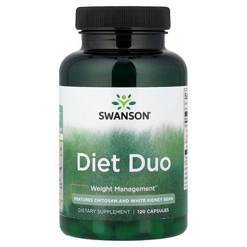 Swanson Vitamins, Diet Duo，120 粒膠囊