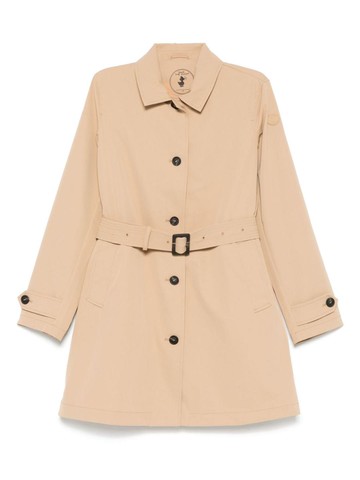 Save The Duck Trench Coat In Beige